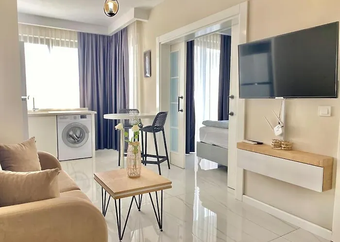 Apartment Camelia 12 1+1 On Cleopatra With Partly Seaview Alanya