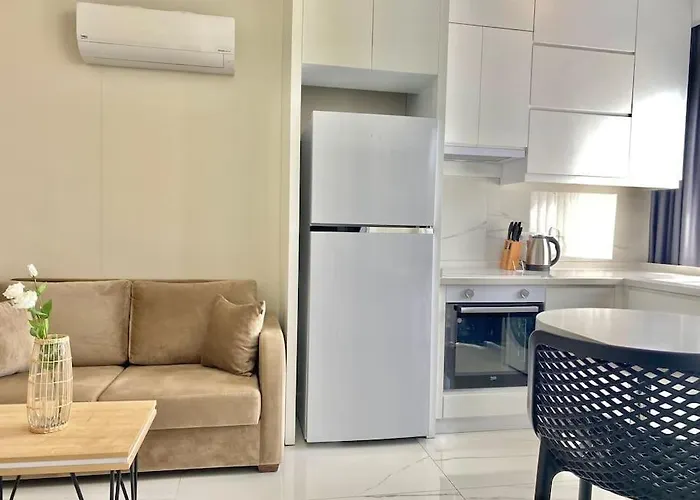 Camelia 12 1+1 On Cleopatra With Partly Seaview Apartman *