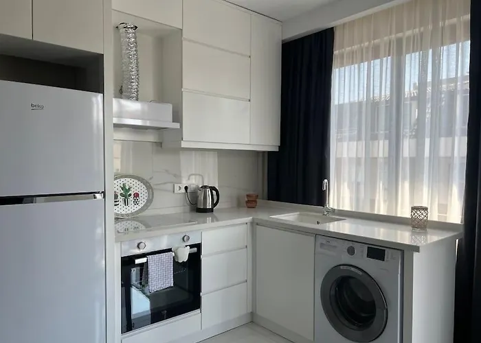 Camelia 12 1+1 On Cleopatra With Partly Seaview Apartment *