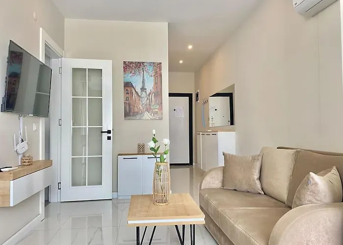 Camelia 12 1+1 On Cleopatra With Partly Seaview Alanya